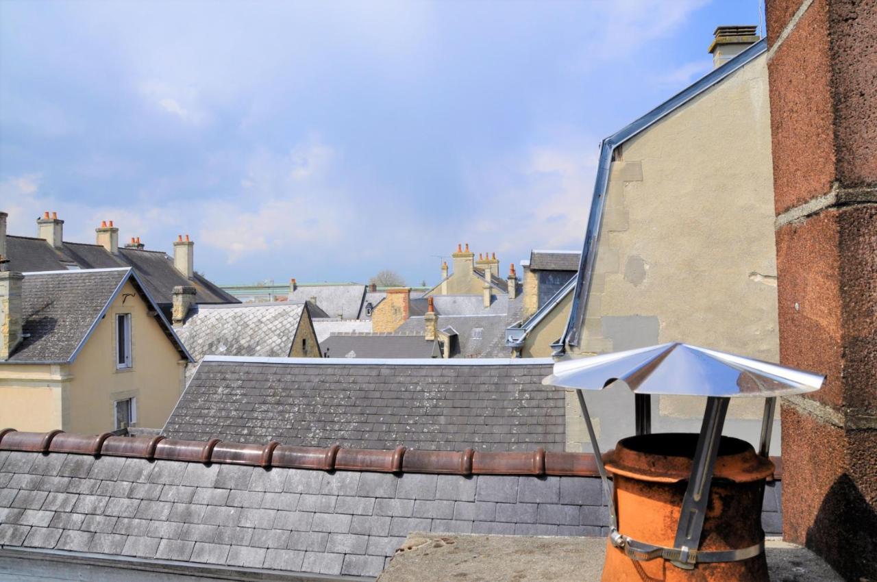 Bajocasse Apt Duplex Spacieux 3 Ch 2 Sdb Cosy Plein Centre Bayeux Decoration Elegante Proche Plages Du Debarquement Bagian luar foto